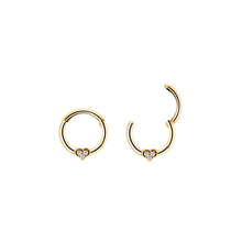 Load image into Gallery viewer, 14K Solid Gold Cartilage Hoop, 10mm