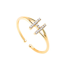 Load image into Gallery viewer, 14K Solid Gold Initial "H" Ring