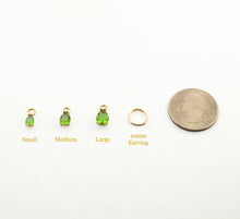 Load image into Gallery viewer, 14K Solid Yellow Gold Medium Color Changing Charm Single Earring
