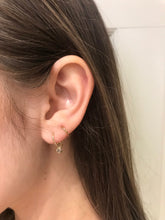 Load image into Gallery viewer, 14K Solid Yellow Gold Tiny Charm Single Earring