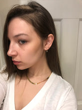 Load image into Gallery viewer, 14K Solid Yellow Gold Tiny Charm Single Earring