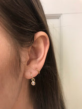 Load image into Gallery viewer, 14K Solid Yellow Gold Medium Charm Single Earring