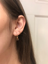 Load image into Gallery viewer, 14K Solid Yellow Gold Medium Color Changing Charm Single Earring