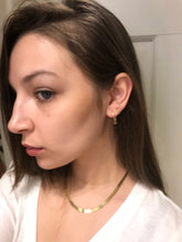 Load image into Gallery viewer, 14K Solid Yellow Gold Small Color Changing Charm Single Earring