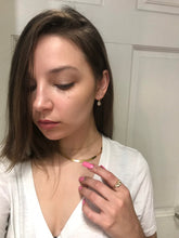 Load image into Gallery viewer, 14K Solid Yellow Gold Large Charm Single Earring