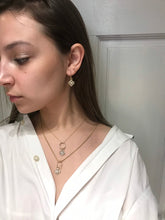 Load image into Gallery viewer, 14K Solid Yellow Gold Large Clover Charm/Pendant