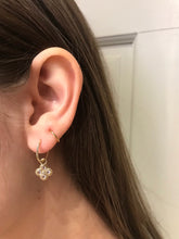 Load image into Gallery viewer, 14K Solid Yellow Gold Medium Clover Charm/Pendant