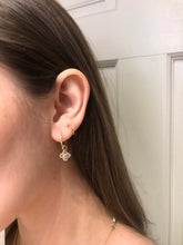 Load image into Gallery viewer, 14K Solid Yellow Gold Small Clover Charm/Pendant