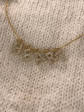 Load image into Gallery viewer, 14K Solid Yellow Gold Initial "Z" Charm