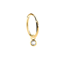 Load image into Gallery viewer, 14K Solid Yellow Gold Small Charm Single Earring

