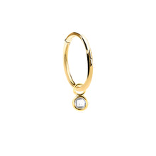 Load image into Gallery viewer, 14K Solid Yellow Gold Small Charm Single Earring