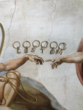 Load image into Gallery viewer, Custom 14K Solid Yellow Gold Name Initial Charms, Necklace, Earring