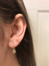 Load image into Gallery viewer, 14K Solid Yellow Gold Large Charm Single Earring