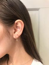 Load image into Gallery viewer, 14K Solid Yellow Gold Medium Charm Single Earring