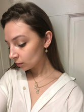 Load image into Gallery viewer, 14K Solid Yellow Gold Medium Clover Charm/Pendant