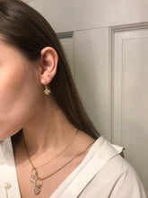 Load image into Gallery viewer, 14K Solid Yellow Gold Medium Clover Charm/Pendant