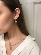 Load image into Gallery viewer, 14K Solid Yellow Gold Medium Clover Charm/Pendant