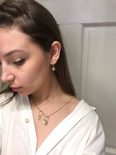 Load image into Gallery viewer, 14K Solid Yellow Gold Small Clover Charm/Pendant