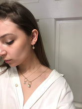 Load image into Gallery viewer, 14K Solid Yellow Gold Small Clover Charm/Pendant