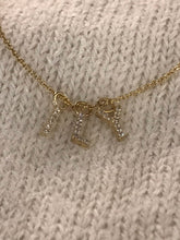 Load image into Gallery viewer, 14K Solid Yellow Gold Initial "T" Charm