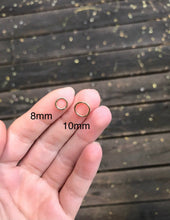 Load image into Gallery viewer, 14K Solid Yellow Gold 10mm Single Clicker Earring