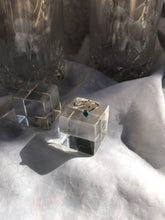 Load image into Gallery viewer, 14K Solid Gold Initial "U" Evil Eye Ring