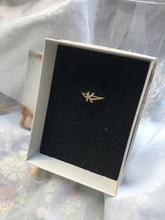 Load image into Gallery viewer, 14K Solid Gold Initial "K" Ring
