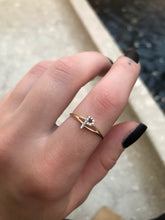 Load image into Gallery viewer, 14K Solid Gold Initial "P" Ring