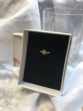 Load image into Gallery viewer, 14K Solid Gold Initial "R" Ring