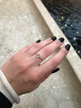 Load image into Gallery viewer, 14K Solid Gold Initial "G" Ring