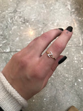 Load image into Gallery viewer, 14K Solid Gold Initial "Z" Ring