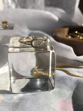 Load image into Gallery viewer, 14K Solid Gold Initial "C" Ring