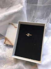 Load image into Gallery viewer, 14K Solid Gold Initial "Z" Ring