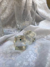 Load image into Gallery viewer, 14K Solid Gold Initial "C" Evil Eye Ring