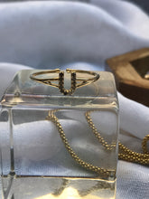 Load image into Gallery viewer, 14K Solid Gold Initial "U" Ring