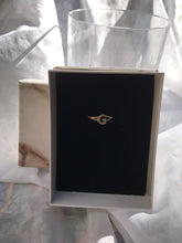 Load image into Gallery viewer, 14K Solid Gold Initial "G" Ring