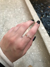 Load image into Gallery viewer, 14K Solid Gold Initial "F" Ring