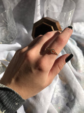 Load image into Gallery viewer, 14K Solid Gold Initial "C" Ring