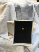 Load image into Gallery viewer, 14K Solid Gold Initial "T" Ring