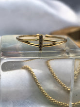 Load image into Gallery viewer, 14K Solid Gold Initial "I" Ring
