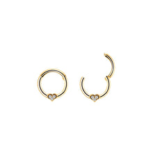 Load image into Gallery viewer, 14K Solid Gold Cartilage Hoop, 10mm
