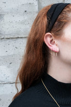 Load image into Gallery viewer, 14K Solid Yellow Gold Initial &quot;B&quot; Charm Earring
