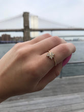 Load image into Gallery viewer, 14K Solid Yellow Gold Leaf Ring
