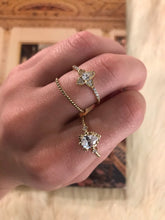 Load image into Gallery viewer, 14K Solid Yellow Gold Teardrop Ring
