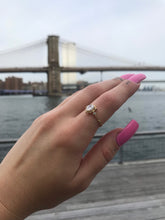 Load image into Gallery viewer, 14K Solid Yellow Gold Teardrop Ring
