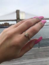 Load image into Gallery viewer, 14K Solid Yellow Gold Leaf Ring
