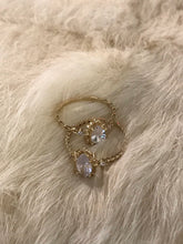 Load image into Gallery viewer, 14K Solid Yellow Gold Marquise Ring
