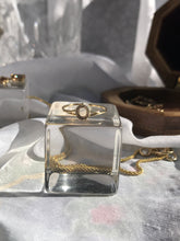 Load image into Gallery viewer, 14K Solid Gold Initial &quot;O&quot; Ring
